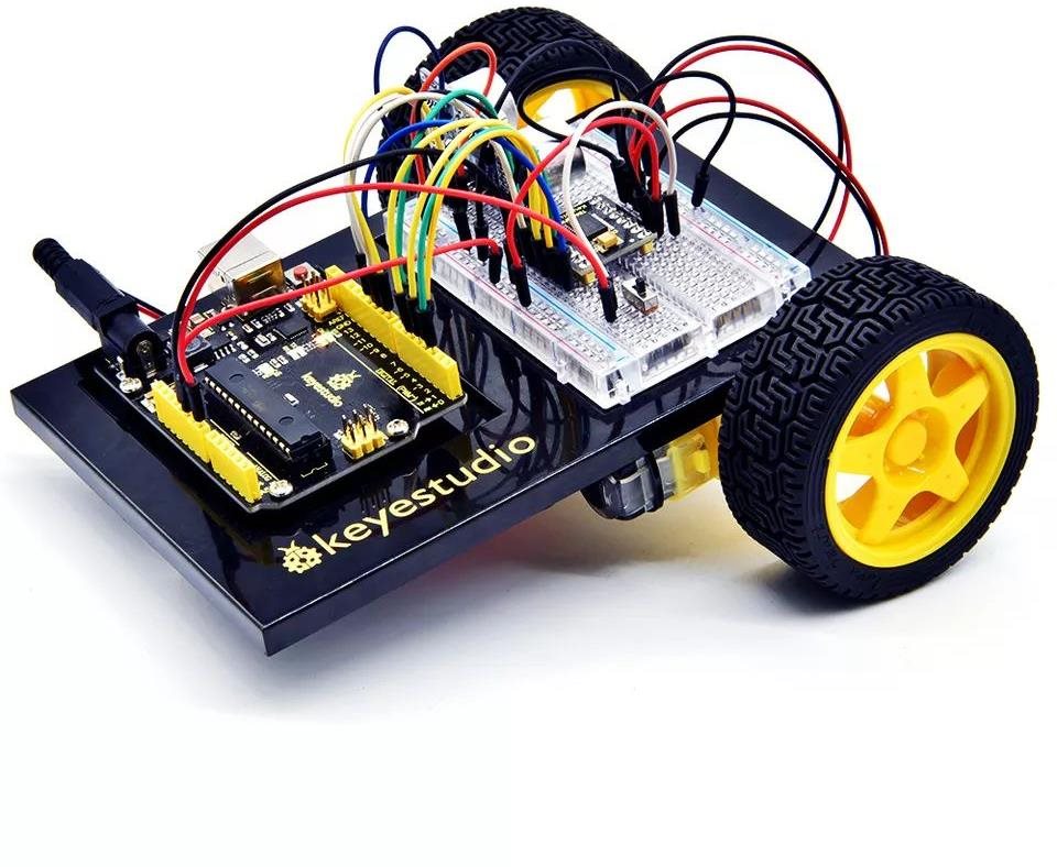 Keyestudio KS0436 Arduino Robot Auto Kit pro malého vynálezce