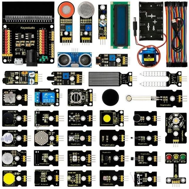Keyestudio KS0361 Arduino startovací sada 37 v 1 pro BBC Microbit (bez microbit desky)