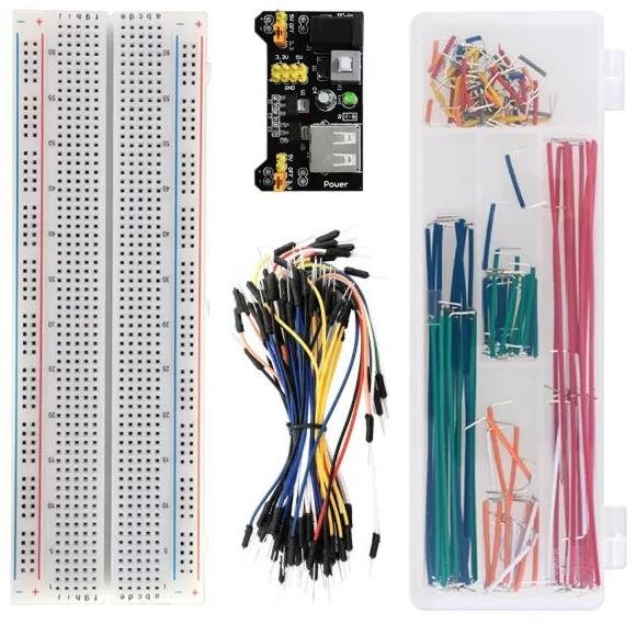 Keyestudio Arduino sada Breadboard 830 + propojovací kabely pro DIY startovací sadu