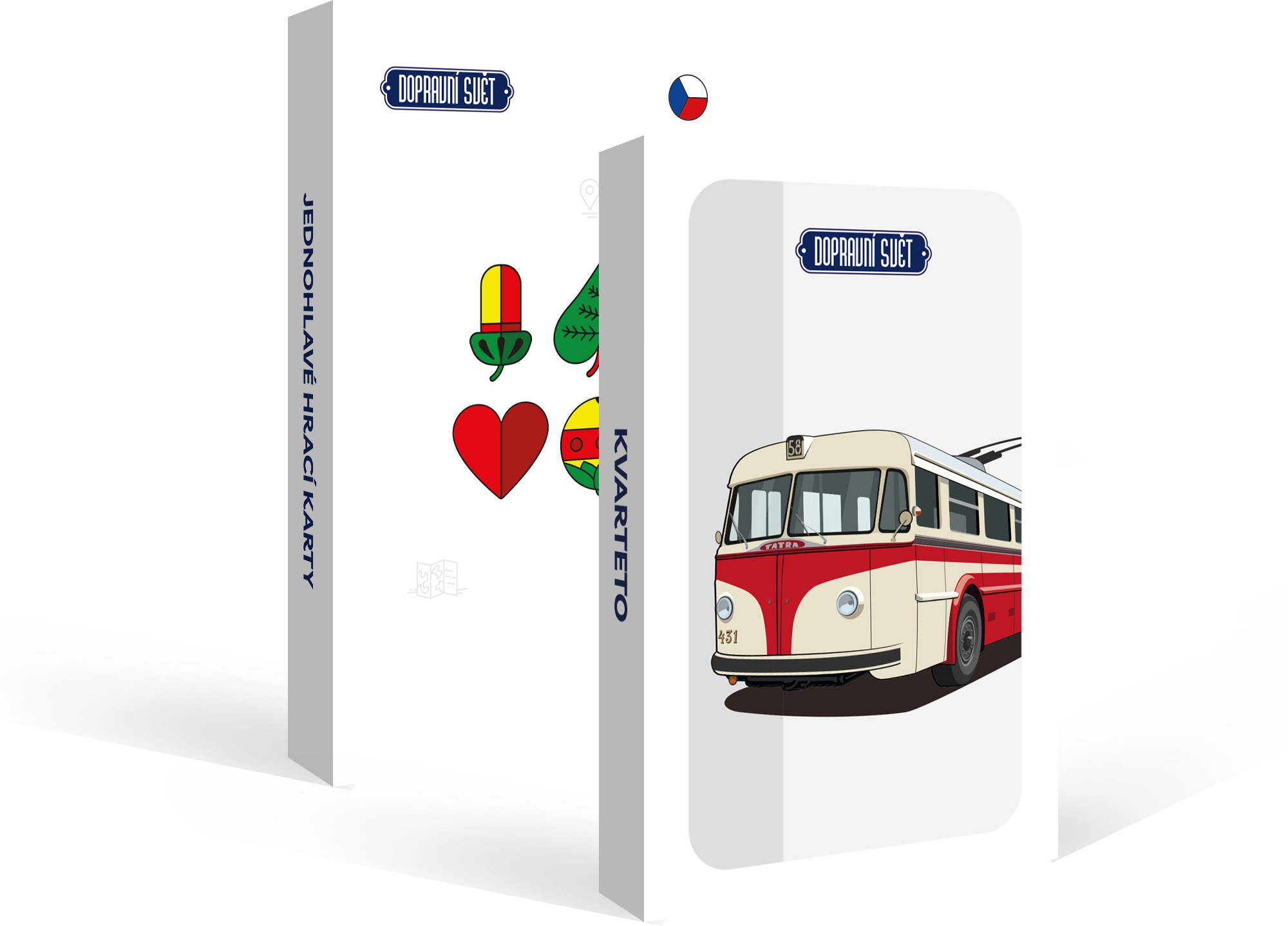 Dopravní svět Prší, kvarteto