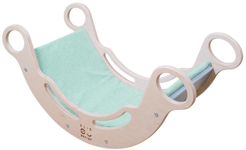 Potah na Montessori houpačku 5in1 s elastanem mentolový