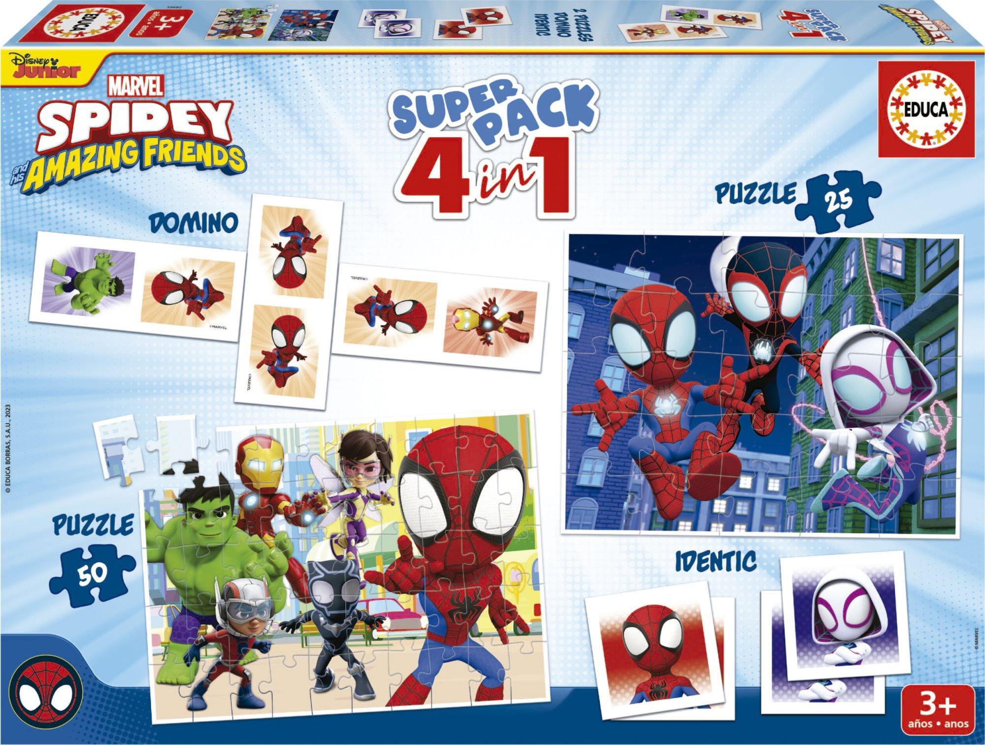 EDUCA soubor her Spidey a jeho úžasní přátelé 4v1