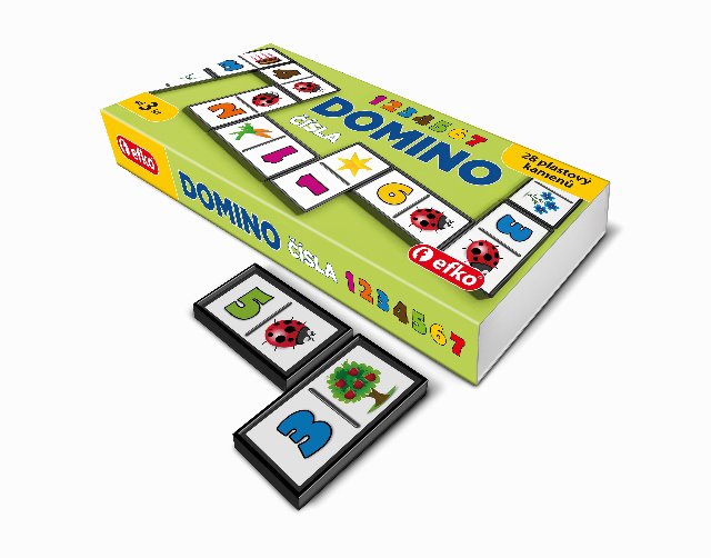 Efko Domino Číslice, oblíbená dětská hra
