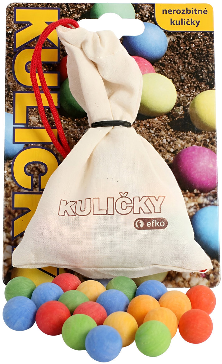 Efko Kuličky cvrnkací, nerozbitné, textilní sáček