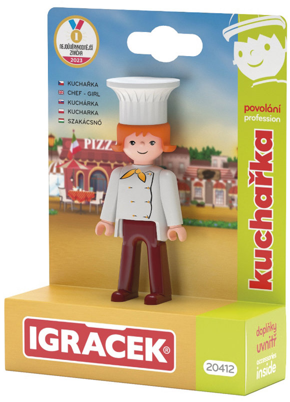 Efko Igráček Kuchařka figurka s příslušenstvím