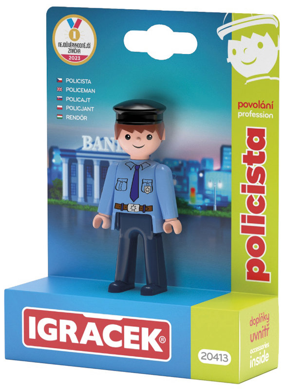 Efko Igráček Policista figurka s příslušenstvím