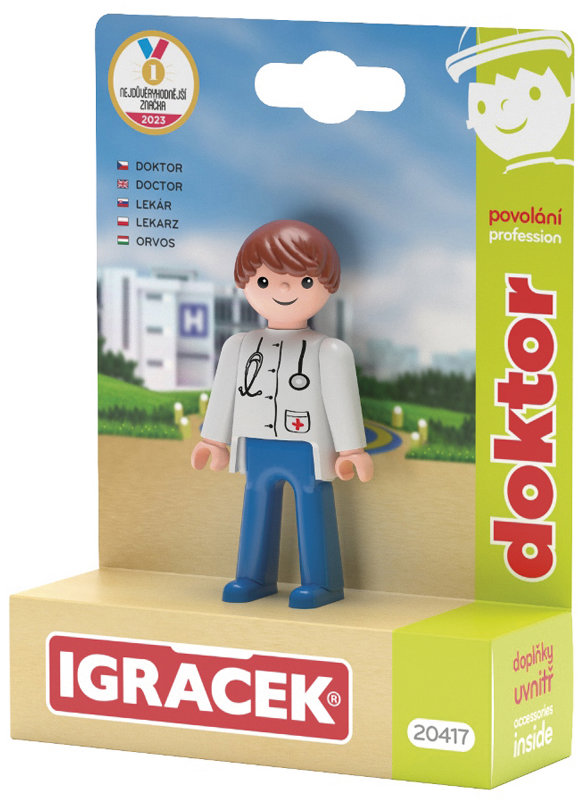 Efko Igráček Doktor figurka s příslušenstvím