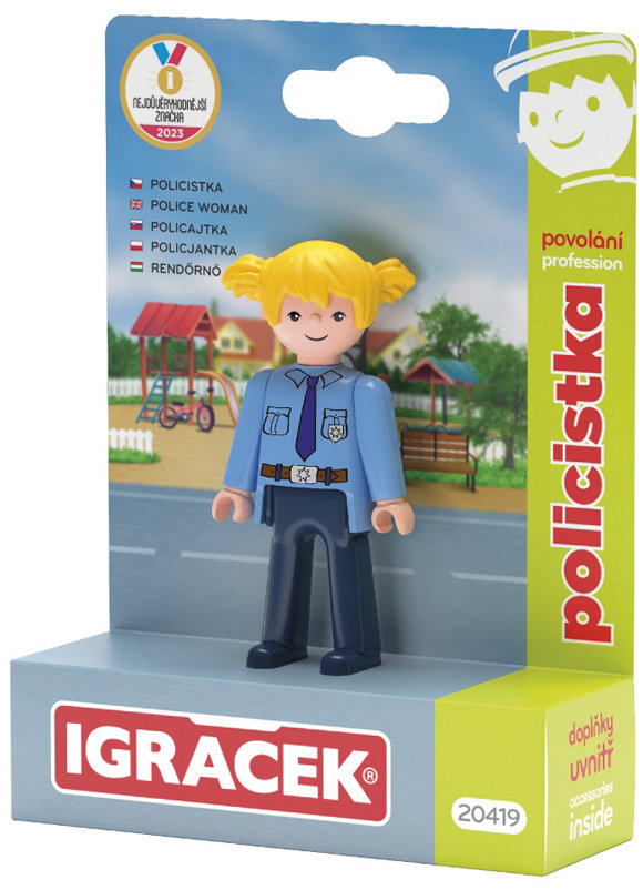 Efko Igráček Policistka figurka s příslušenstvím