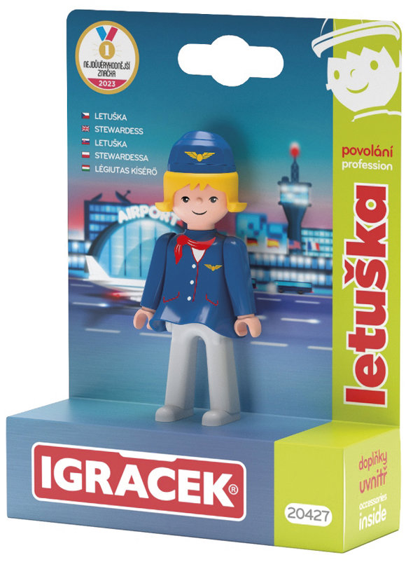 Efko Igráček Letuška figurka s příslušenstvím