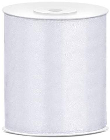 Saténová stuha bílá - svatba 10 × 250 cm