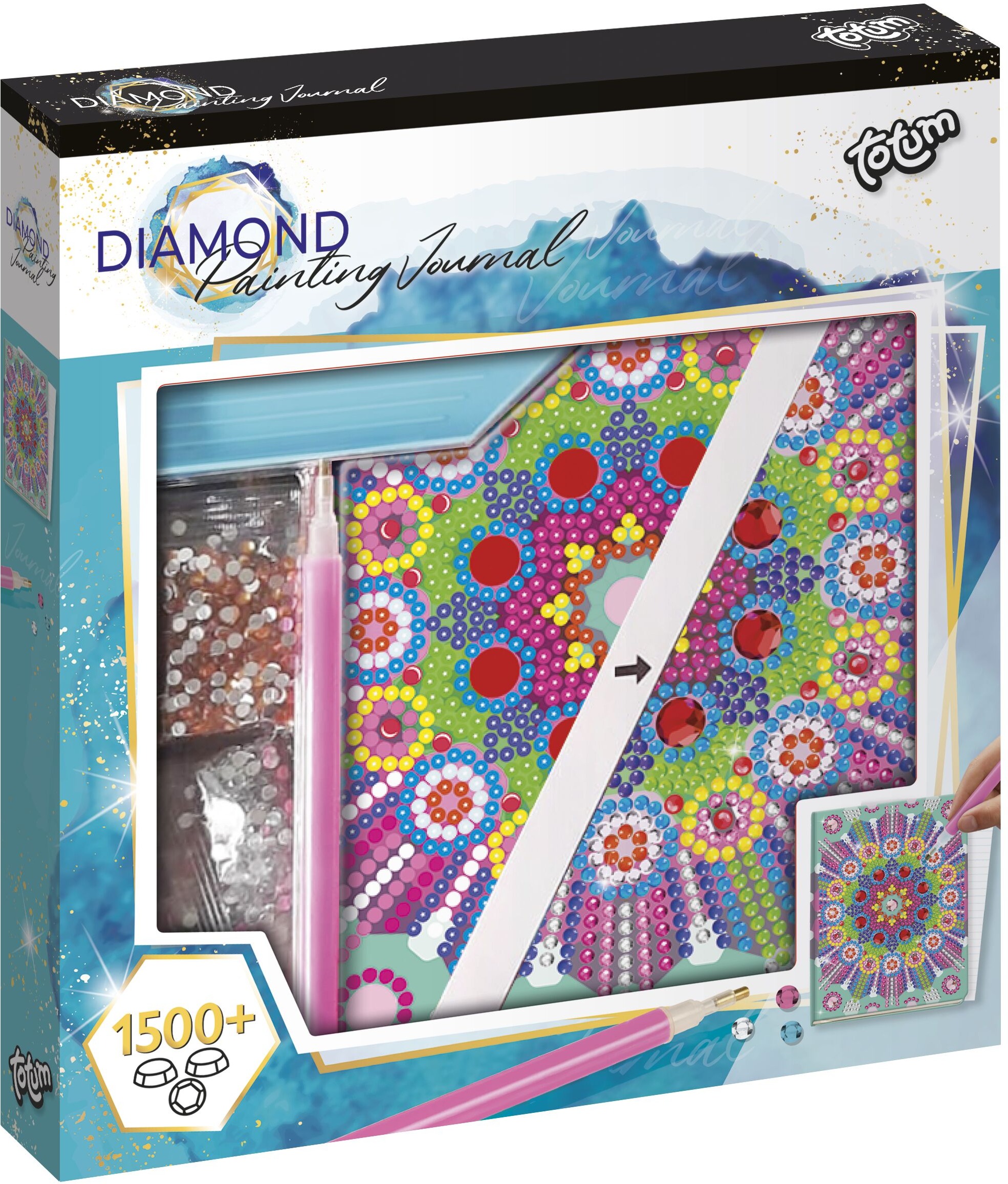 Totum Diamantový deník Mandala