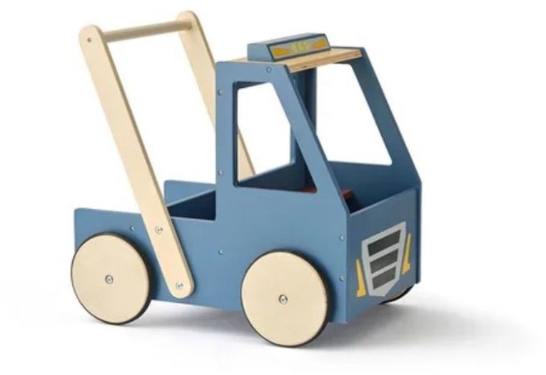 Kid's Concept Dřevěné chodítko AIDEN - Auto