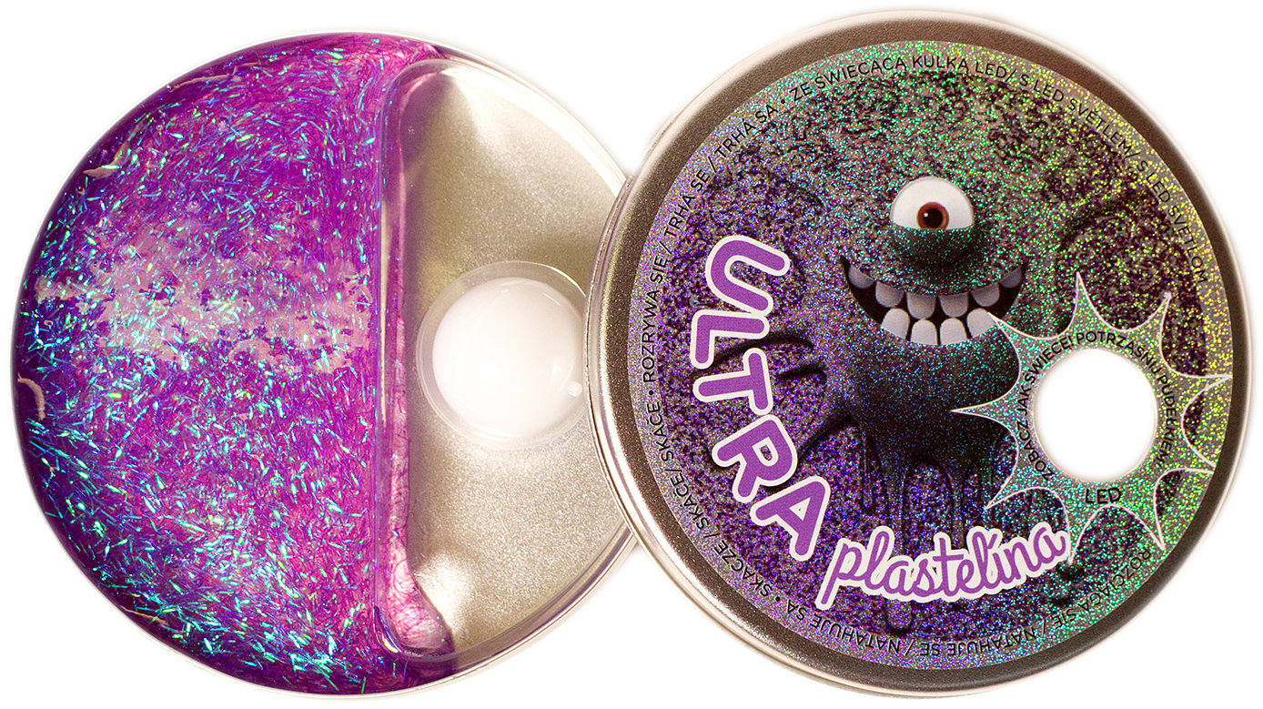 EPEE Ultra Plastelina se svítící kuličkou LED S10, 80 g