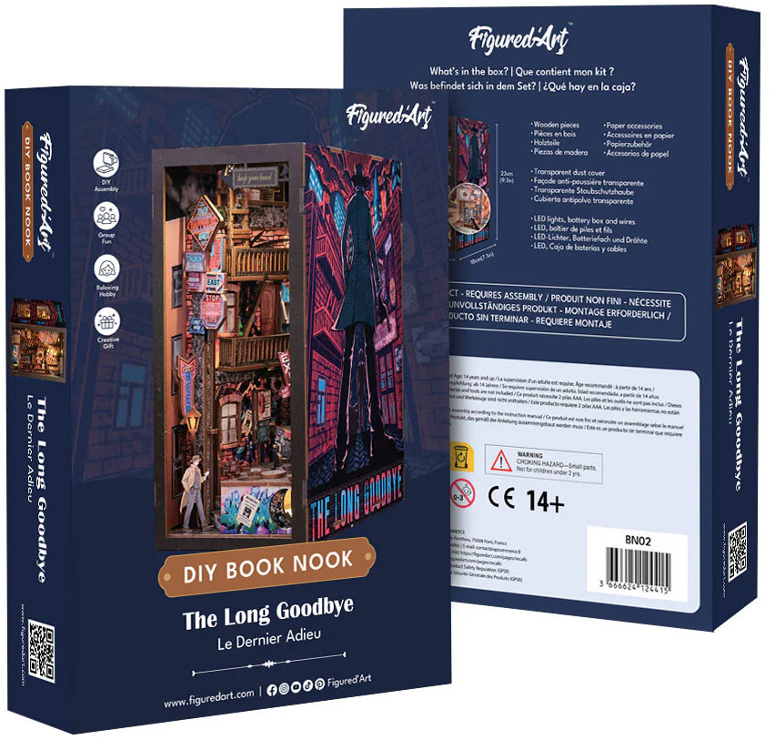 Figured ART Book Nook sada - Dlouhé loučení