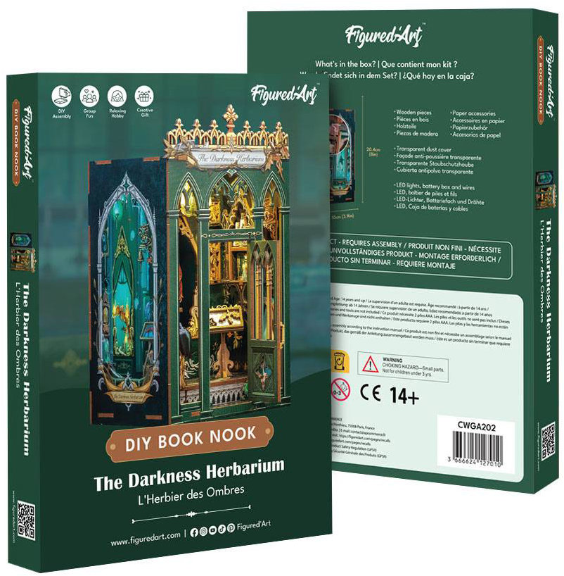 Figured ART Book Nook sada - Herbář stínů