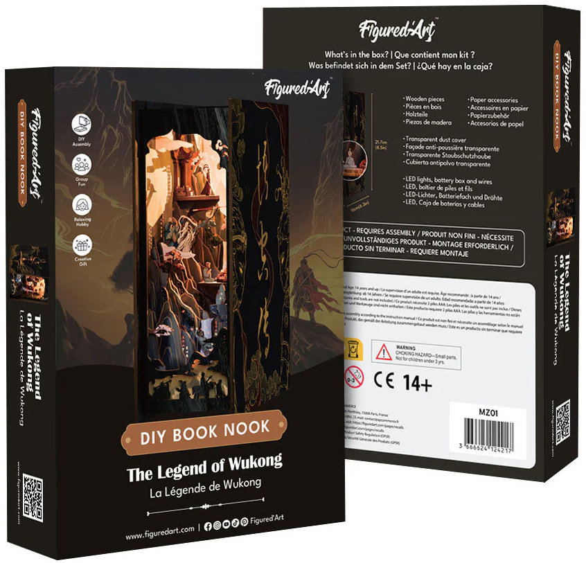Figured ART Book Nook sada - Legenda o Wukongovi