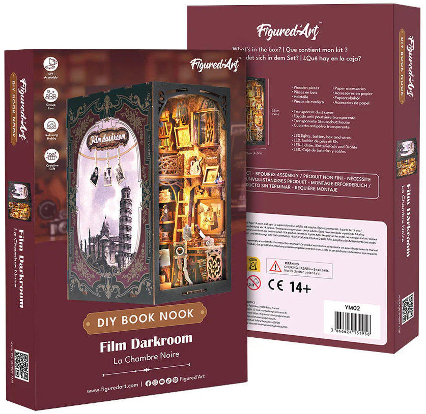 Figured ART Book Nook sada - Temná komora