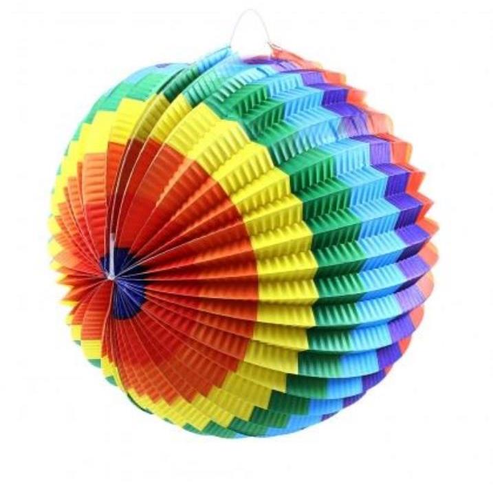 Lampion duhový - hawaii - havaj - 25 cm