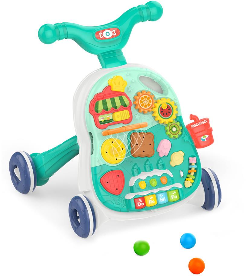 Bavytoy Chodítko stolek tyrkysové