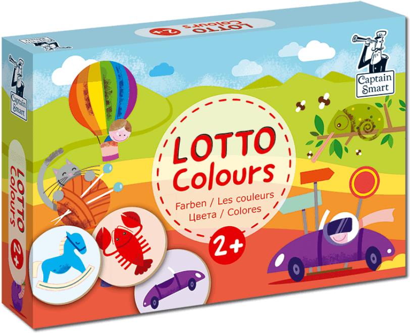 Captain Smart Loto - barvy
