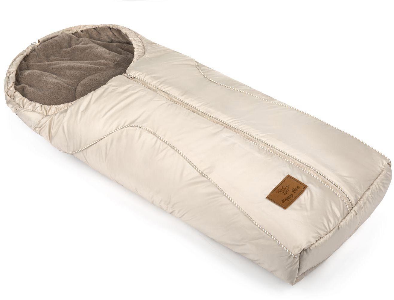 HappyBee Lehký fusak Bambi latte/latte