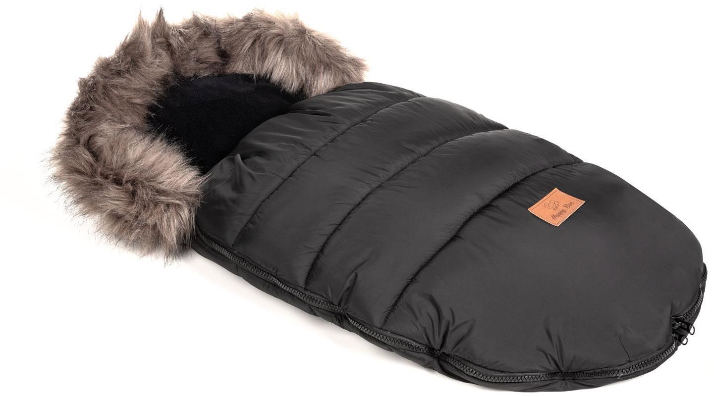 HappyBee Zimní fusak Trinity black/black