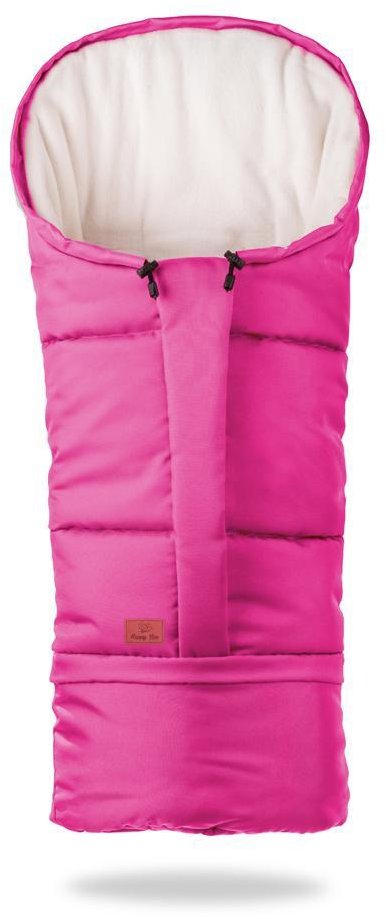 HappyBee Zimní fusak Mumi 3v1 fleece růžový