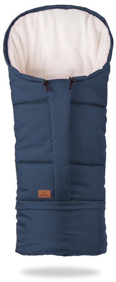 HappyBee Zimní fusak Mumi 3v1 fleece tmavě modrý