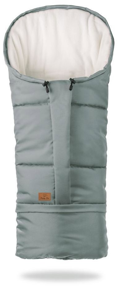 HappyBee Zimní fusak Mumi 3v1 fleece šedý
