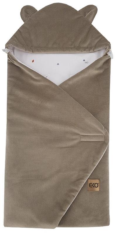 EKO fusak zavinovací VELVET Fox 110 × 100 cm