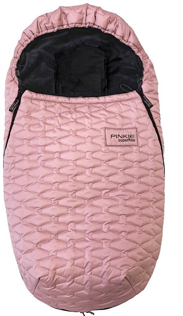 Pinkie péřový zimní fusak Superfine Light Pink