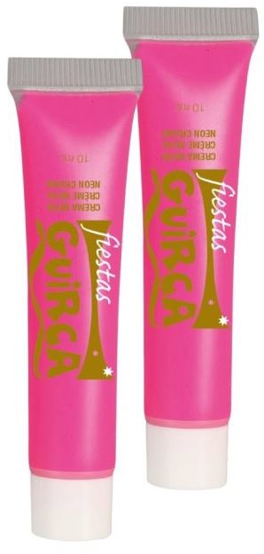 Guirca Make-Up Neonově Růžový V Tubě - Halloween - 20 ml