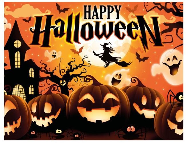 Guirca Fotopozadí dýně/halloween 220 × 150 cm