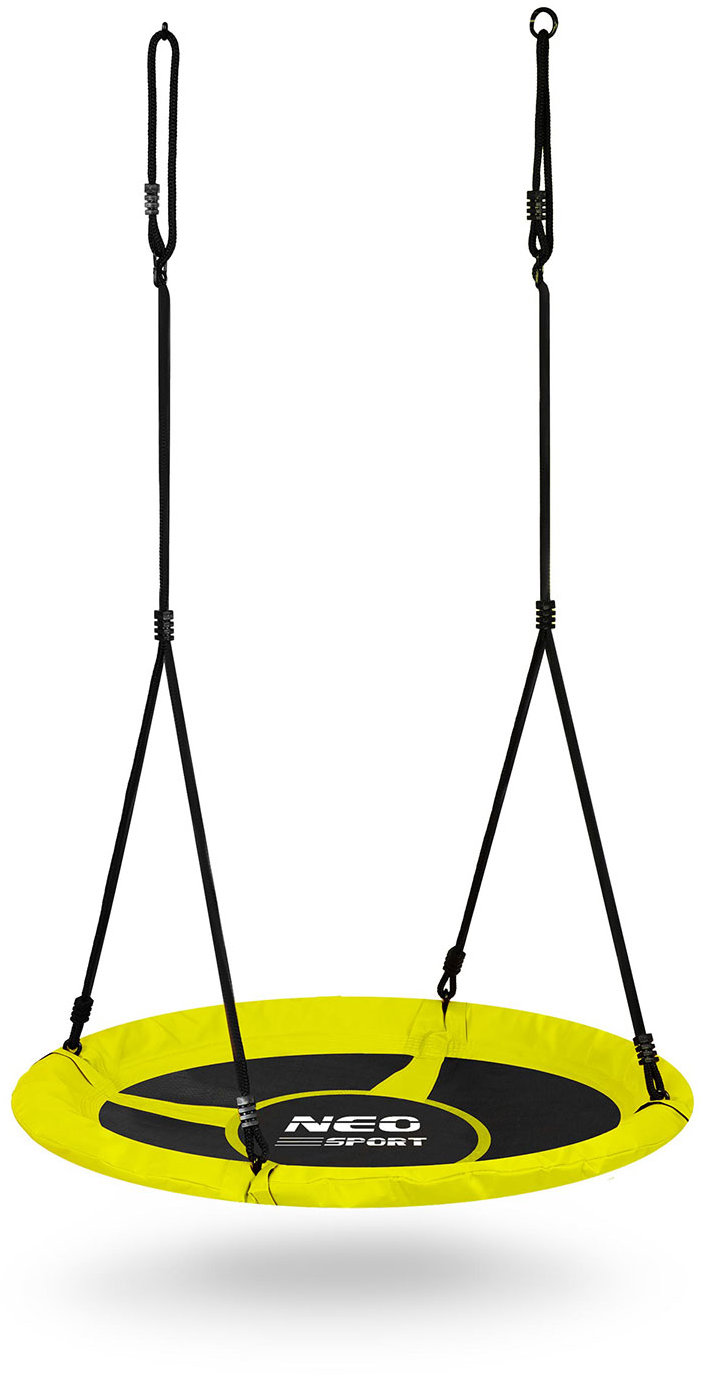 Neo-Sport Swingo Houpačka Čapí hnízdo 100 cm, žlutá