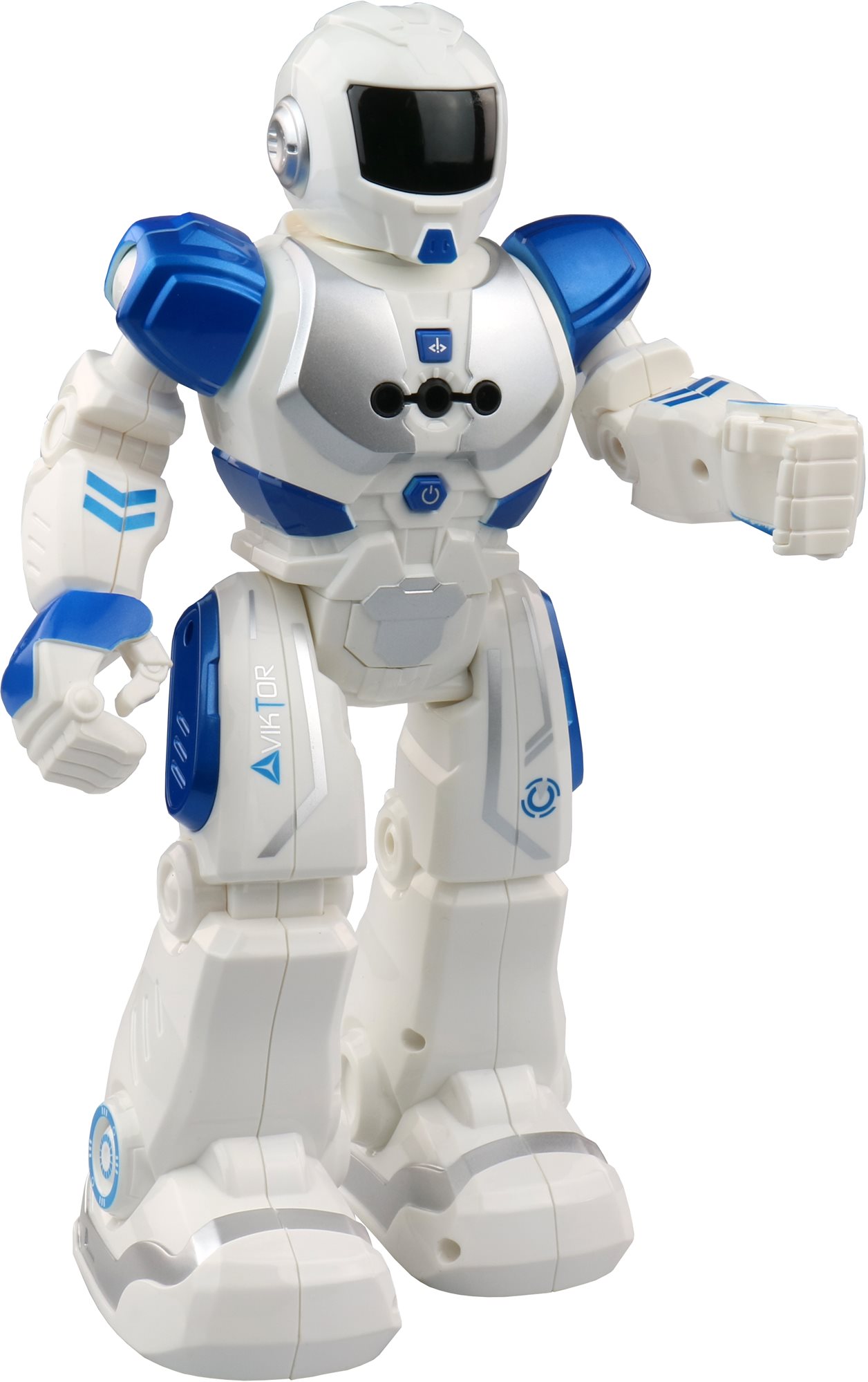 Modrý robot Viktor - interaktivní hračka pro děti