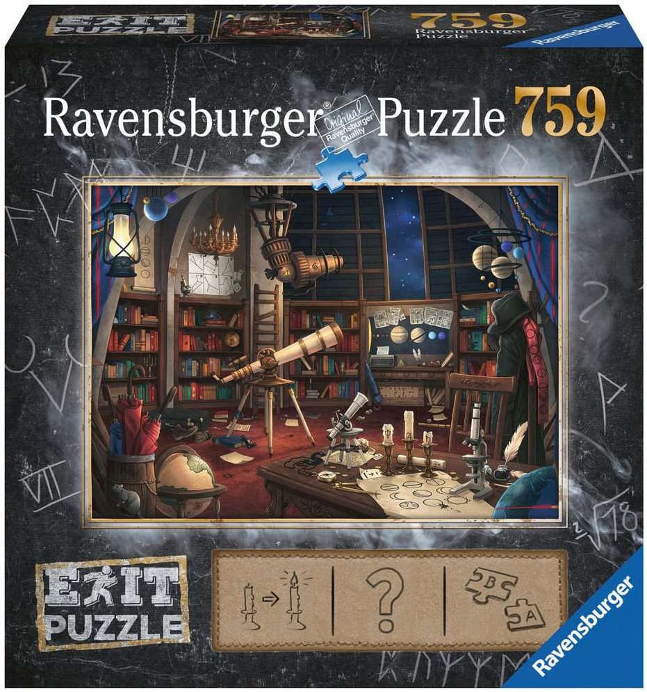 Ravensburger 199501 Exit Puzzle: Hvězdárna