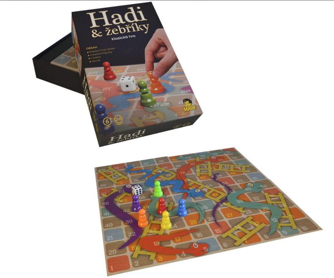 Hadi a žebříky