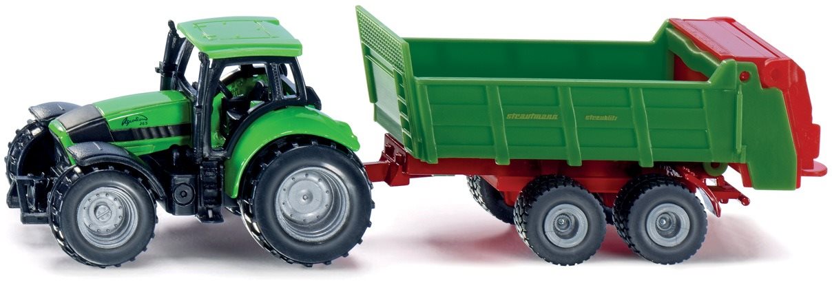 Siku Blister – Traktor s univerzální vlečkou