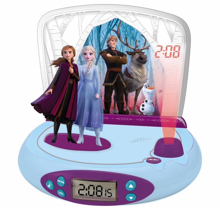 Lexibook Frozen II Hodiny s projektorem a zvuky