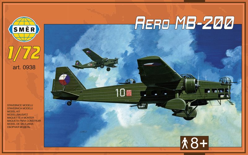 Směr Model Kit 0938 letadlo – Aero MB-200