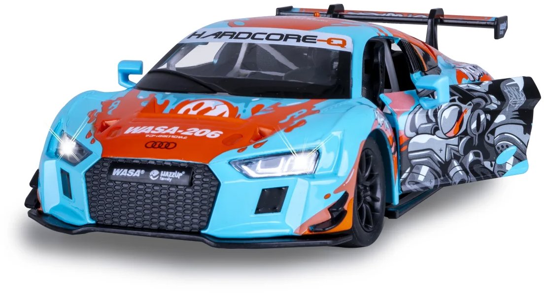 Jamara Audi R8 LMS Diecast 1 : 24 modré včetně baterií