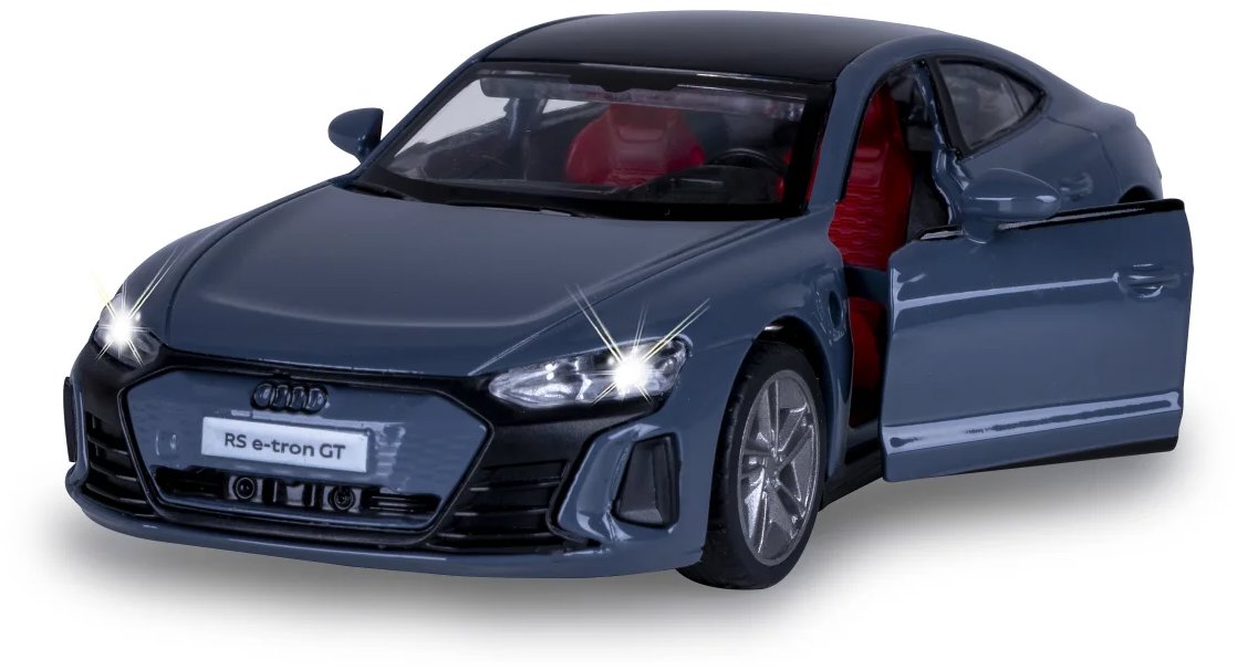Jamara Audi RS e-tron GT Diecast 1:36 šedé včetně baterií