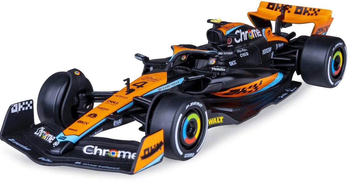 Jamara McLaren MCL60 2023 Diecast 1 : 24 černé