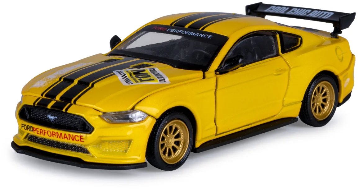 Jamara Ford Mustang GT Diecast 1:42 žluté 2v1