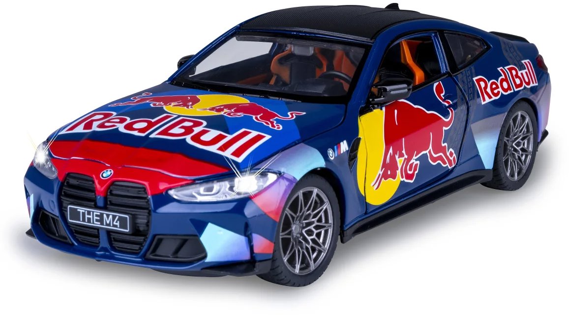 Jamara BMW M4 Diecast 1:24 modré včetně baterií