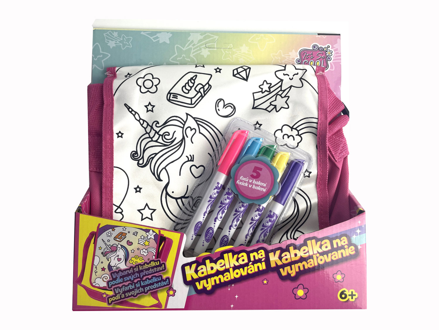 Kabelka na vymalování Message od Alltoys - Perfektní řešení pro vaše kreativní projekty