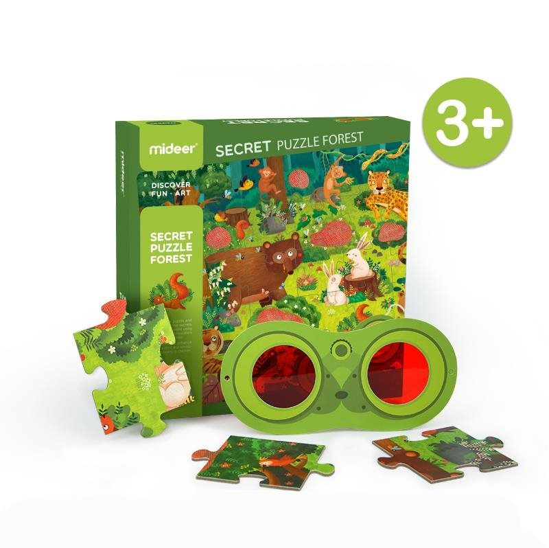 Mideer puzzle s tajemstvím - Les