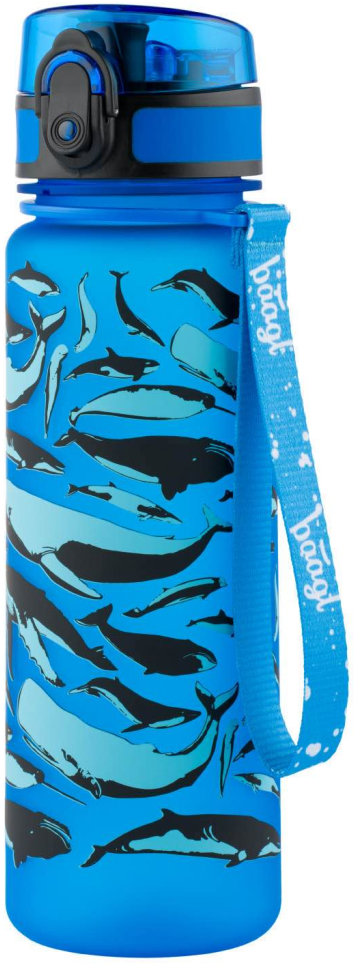 BAAGL Tritanová láhev na pití Velryba, 500 ml