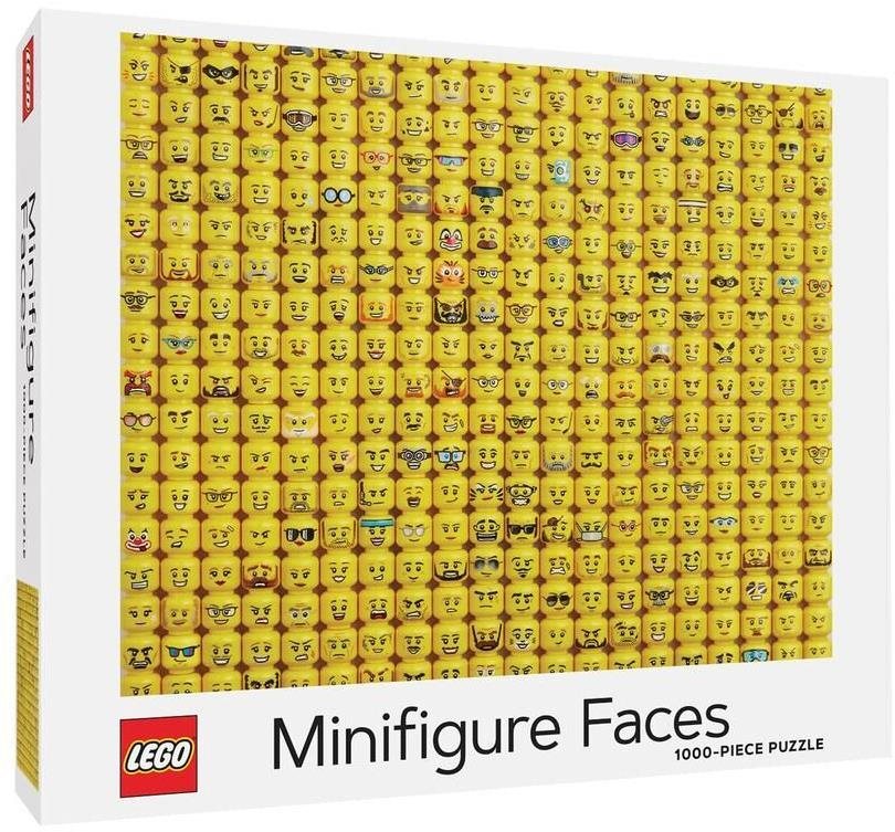 Chronicle books Puzzle LEGO® Obličeje minifigurek 1000 dílků