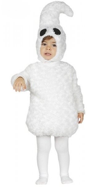 Dětský kostým duch - vel.12-18 měsíců - unisex - halloween